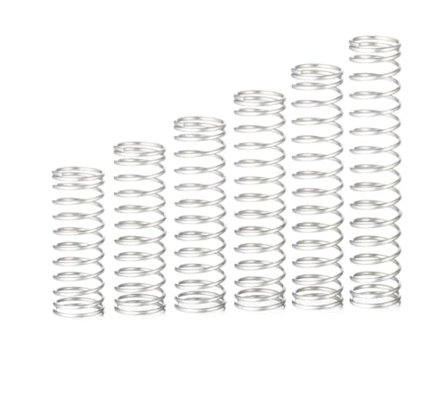 Resorte de compresión de acero inoxidable de 1,8mm y 20mm OD en pack de 10 unidades de 30mm