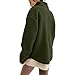 risfzuwb Jacket for Baby Wearing, Maternity Clothes for Fall, Women Fleece Zip Up 2 in 1 Baby Wearing Jacket Maternity Winter Coat Thicken Wearing Outerwear Green