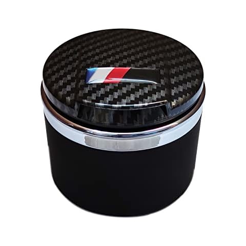 BMW Portable Car Ashtray with LED Light Cover