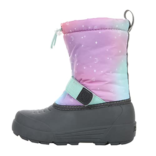Image of Northside Frosty Insulated Winter Snow Boots for Girls and Boys with Rugged, Water Resistant Nylon Upper, Quick-Drying Lining, Removable EVA Insole, and Durable TPR Outsole