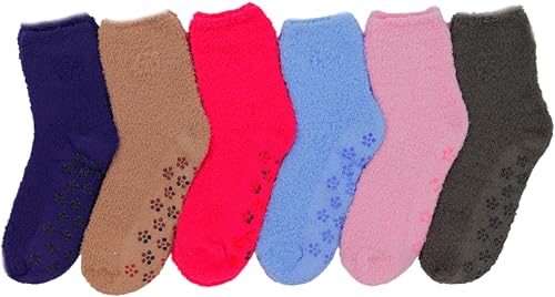 Image of ToBeInStyle Women's Pack of 6 Assorted Style Winter Socks