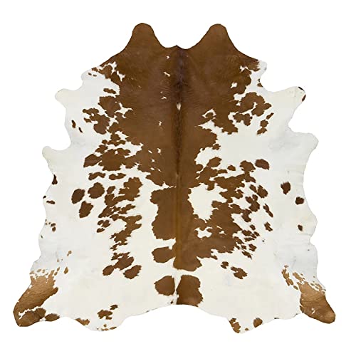 A-Star Western Best Cow Hides Area Rug, Brown #TOP13