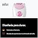 Imagen de Braun Depiladora Eléctrica Mujer Silk·épil 3 Depiladora Corporal Con Cable