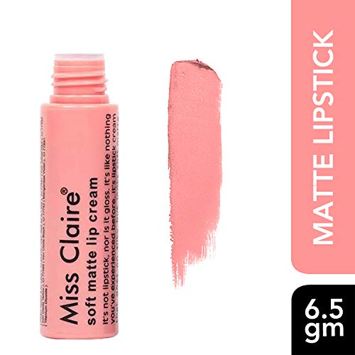 Image of Miss Claire Miss Claire Soft Matte Lip Cream 06, Pink, 6.5 Grams, Clear, 6 g