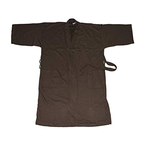 Canyon rose unisex waffle weave spa robe, kimono style wrap, luxu…