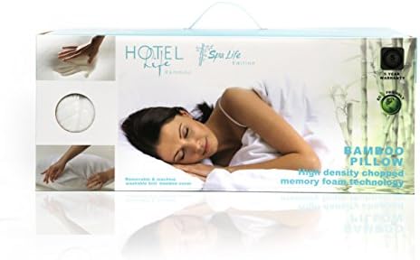 Hotel Life Luxury Memory Foam Bamboo Pillow King