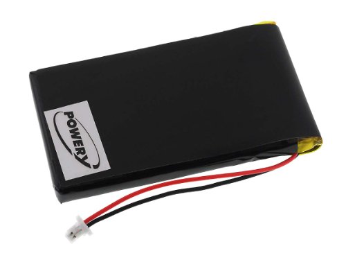 Batteria per Garmin tipo 361-00019-02 1250mAh 4.6Wh 3.7V Li-Po nero