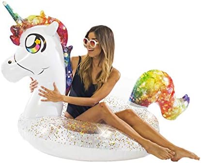 PoolCandy Inflatable Animal Pool Tubes & Swim Rings