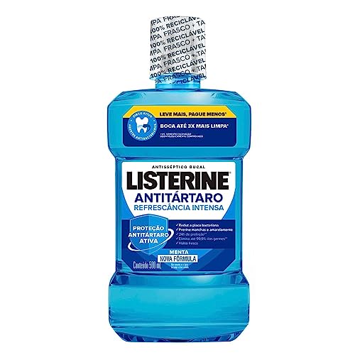 Listerine Antitártaro Enxaguante Bucal, 500ml