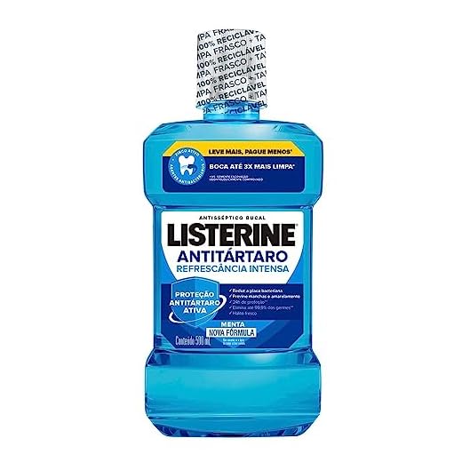Listerine Antitártaro Enxaguante Bucal, 500ml