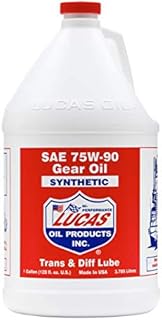 Lucas Oil 10048 SAE 75W-90 Synthetic Transmission and Differential Lubricant - 1 Gallon