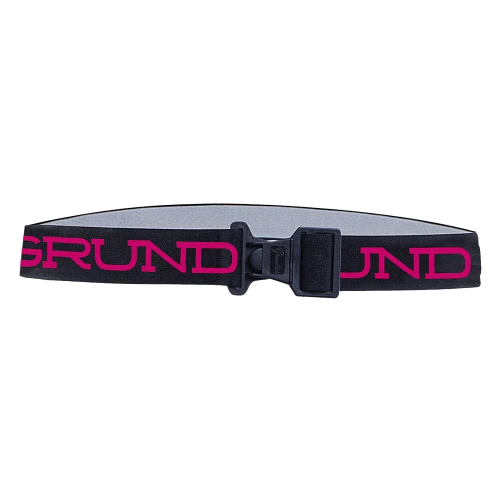 Grundéns Elastic Fishing Tool Belt, Black w/Pink Logo
