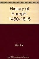History of Europe 8120708741 Book Cover