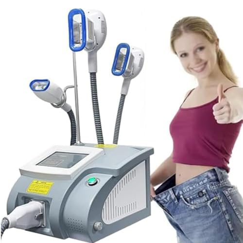 BCBKD Macchina Scolpire Corpo Freddo Congelamento Grasso, Macchina Di Congelamento Grassa Di Cryolipolysis, Lipolisi Dei Grassi Strumento Dimagrante Grasso Congelato Burst con 3 Maniglie