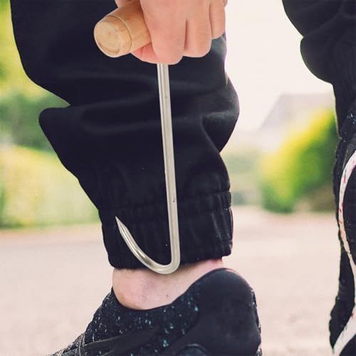 Calzador de botas de acero resistente con mango ergonómico antideslizante 7