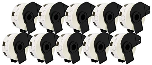 Cartridges-Kingdom-DK11218-DK-11218-24mm-x-24mm-Etiquetas-compatibles-para-Brother-P-Touch-Impresoras-1000-Etiquetas-por-Rollo-10-PACK