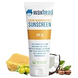 Waxhead Mineral Kids Sunscreen SPF 32, Childrens Zinc Oxide Sunscreen, Biodegradable Lotion, Zinc Sunblock, Natural No Chemicals for Body + Face, Eco Friendly, Non Toxic, EWG 1, Physical (4oz)