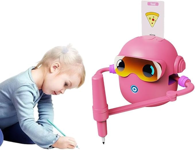 Pictobot SWZEC robot éducatif rose pour occuper les enfants le mercredi