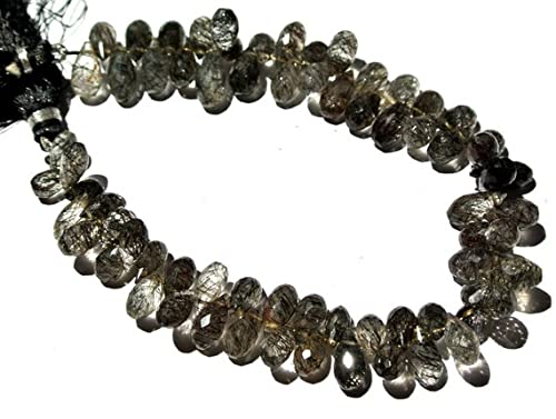 Quartz rutilé noir briolettes pour éviter les imitations et réussir vos bijoux en pierres authentiques