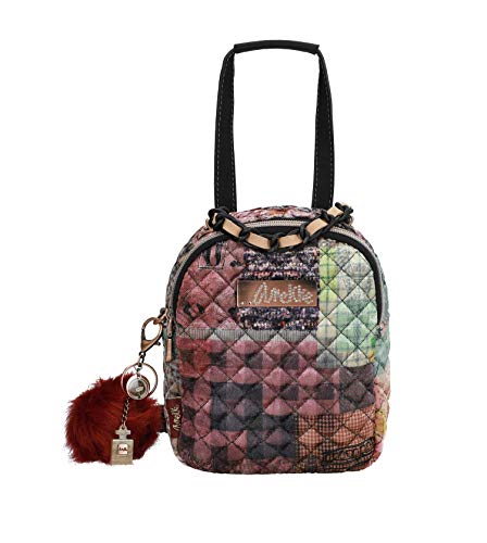 Anekke Preciosa mochila pequeña de terciopelo