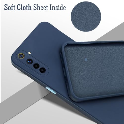 Image of Jkobi Back Cover Case for Realme 6 (Matte Finish Silicone with Inside Fiber Cloth)