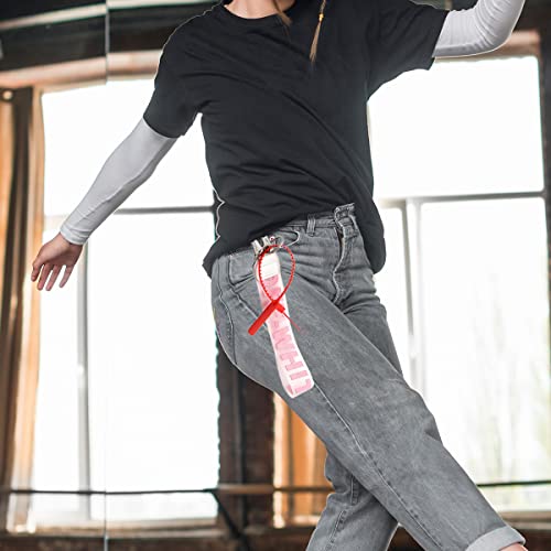 Bornystar Off Classic Wristlet Keychain For Women - Cool Wrist Lanyards For Keys, Wristlet Badge Lanyard For Women,Keychain Accessories,Wristband Keychain Lanyard For Car Phone Wallet Keys - (Pink) #TOP4