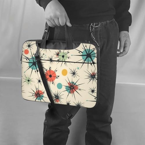 Bolso Tote para Laptop con Estampado Retro Atomic Stars miniatura 6