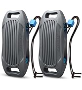 Zeraty Solid EVA Boat Fenders 1-2-4 Packs, 17 x 8 No-Deflation Dock Bumpers with Adjustable Ropes...