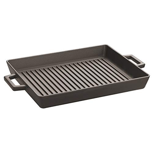 Bistecchiera Cm 26X32 Maniglie Integrate Ghisa