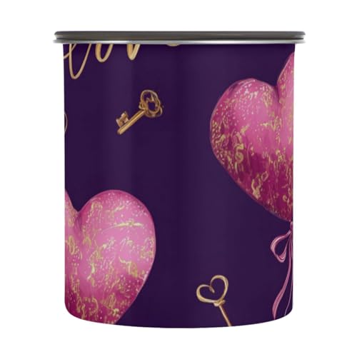 Contenedor de almacenamiento para café de acero inoxidable 900ml