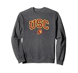 USC Curved Block Logo with Cardinal Gold Trojan 1880 Sweatshirt