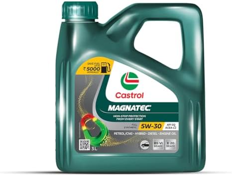 Castrol MAGNATEC 5W-30 Fully Synthetic Premium Engine Oil for Cars 3 L
