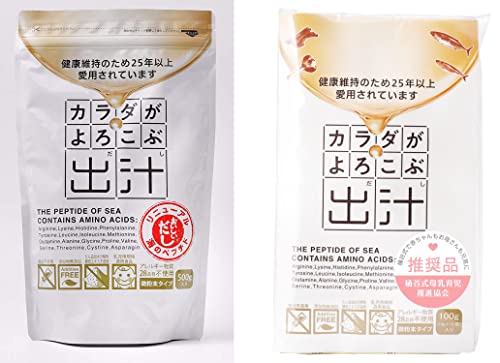【アマゾン限定セット】出汁 無添加 カラダがよろこぶ出汁 300g&カラダがよろこぶ出汁 10g×10包