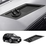 LUWU for 2018-2024 Volkswagen Tiguan Dashboard Center Console Organizer 2024 VW Tiguan Storage Box w/Phone Holder Armrest Organizer 2024 Tiguan Console Organizer Tray 2023 2024 VW Tiguan Accessories
