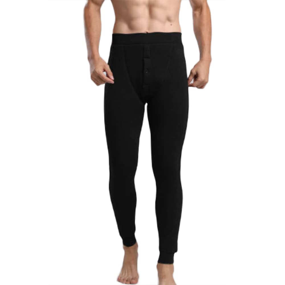 Pantalones Termicos Hombren Thermal Leggings Bottoms Winter Warm Stretchy Fleece Lined XXL-4XL
