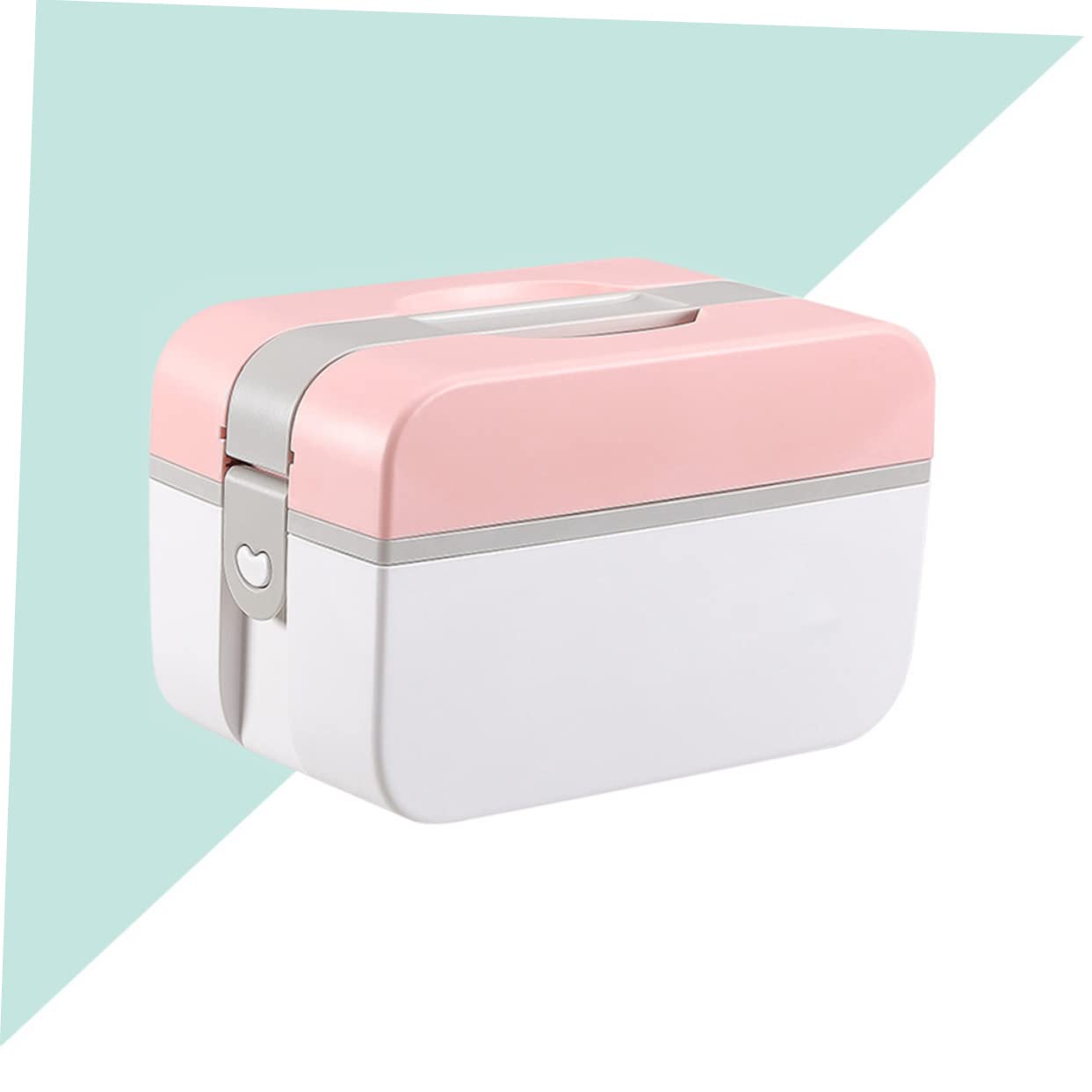 FRCOLOR Boîte De Rangement Médicale Organiseur De Trousse De Soins Étui Verrouillable Pour Le Stockage Des