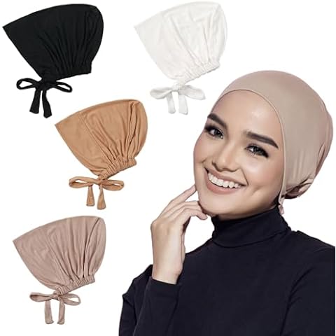 Luckwaii Bonnets Hijab Femme Cover