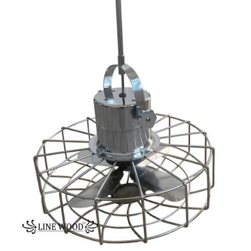Image of Nautical Industrial Ceiling Fan Wall Mount Pedestal Electric Fan Vintage Style Chrome Finish Modern Home Decor Accent Bedroom Office Kitchen Cafe Restaurant Farmhouse Elegant Display Fan