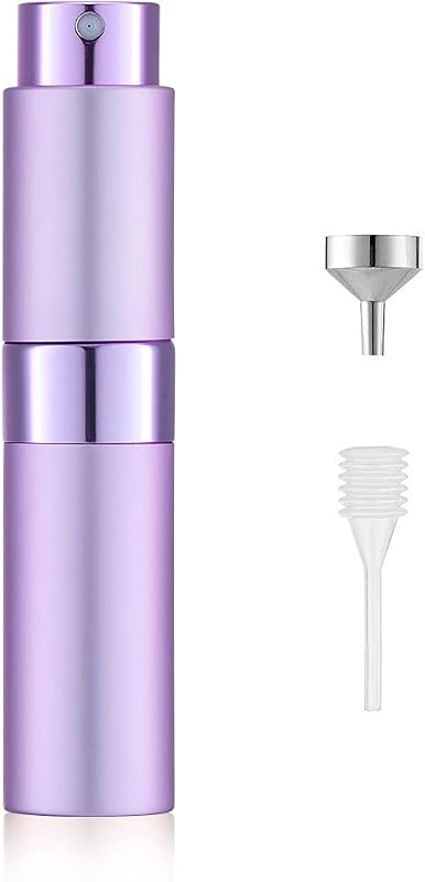 LISAPACK Frasco Atomizador Recarregável para Perfume, 8 mL