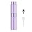 LISAPACK 8ML Atomizer Perfume Spray Bottle for Travel, Empty Refillable Cologne Dispenser, Portable Sprayer (Purple)