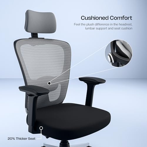 Green Soul Jupiter Pro 2026 Edition Ergonomic Office Chair Grey - Image 5