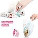 NEWVAVA Disposable Placemats, Stick-on Placemat Table mat Table Topper and Eco-Friendly Tablecloth Portable for Kids, Baby, Toddler