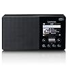 Lenco PIR-510 draagbare internetradio – DAB+ en FM-radio – Spotify Connect – WLAN – USB speler en lader – 2,4″ TFT LCD – 2 Watt RMS – geïntegreerde accu met 2200 mAh – 3,5 mm aansluiting – zwart