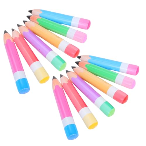 Décoration de rentrée sans effort : lot de 12 crayons gonflables en PVC