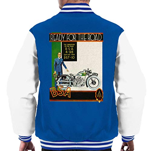 Veste Varsity Men's BSA haut de gamme avec finitions soignées Road