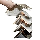 ZhuoChiMall Wisdom Tree Bookshelf with Lights, Desktop Wooden Book Stand, Small Bookcase for Bedroom, Office, 4-Shelf Modern Book Holder, White