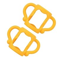 2 Maniglie Per Biberon In Silicone | Presa Ergonomica Per Neonati | Adatte A Biberon A Collo Largo - Foto 7