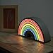 Fizz Creations Rainbow Dimmer Mood Light. Multi Coloured with Dimmable Scale Feature. Powered by USB with Touch Dimmer. Bedroom Night Light. 1m USB Cable Included. Novelty Lighting Night Light.