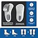 WalkFit Platinum Foot Orthotics Plantar Fasciitis Arch Support Insoles Relieve Foot Back Hip Leg and Knee Pain Improve Balance Alignment (Men 12-12.5)