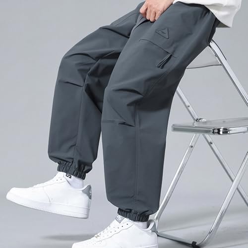 Ninja Pants Baggy Men Long Shorts Stretchy Waist Wide-Leg Trousers Harem Linen Summer Trouser Any Occasion Lounge4
